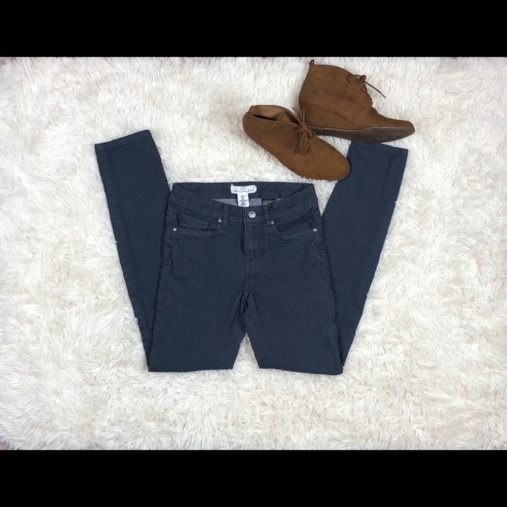 H&M LOGG Dark Blue Skinny Jeans -Size 6 - Picture 4 of 8